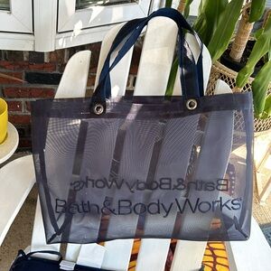 Large Foldable Mesh Tote Bag BED BATH & BEYOND